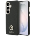 Guess "MagSafe" case for "Samsung Galaxy S26+" with a round black zirconia stone and round logo