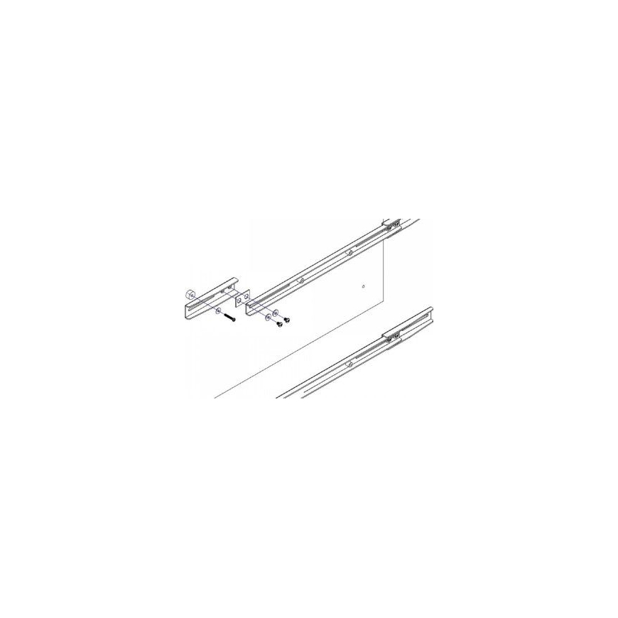 NEWSTAR VESA CONVERSION STRIPS - VESA 600X450 TO 800X450 - SILVER