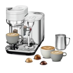 Nespresso Vertuo by Sage kapselikone, Sea Salt White