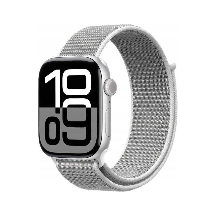 Crong Nailons Apple Watch 38/40/41/42 mm Sudrabpelēks