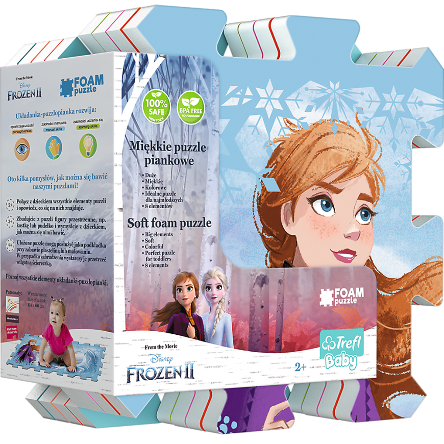TREFL FROZEN Grīdas puzle Ledus Sirds