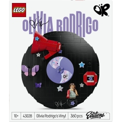 LEGO Editions Music 43028 Olivia Rodrigo vinila albums