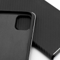 Forcell Oem LUNA Book Carbon Case for Xiaomi Redmi Note 10 5G / Poco M3 Pro / Poco M3 Pro 5G Black