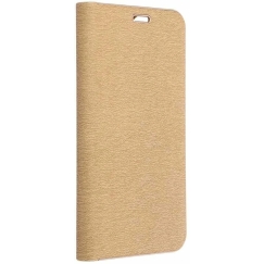 OEM LUNA Raamatukott Kuld Xiaomi Redmi Note 14 PRO 5G / 14 PRO PLUS 5G jaoks kuldse värviga