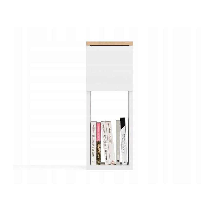 GALAX 20/1S WHITE/ARTISAN BEDSIDE TABLE – 3