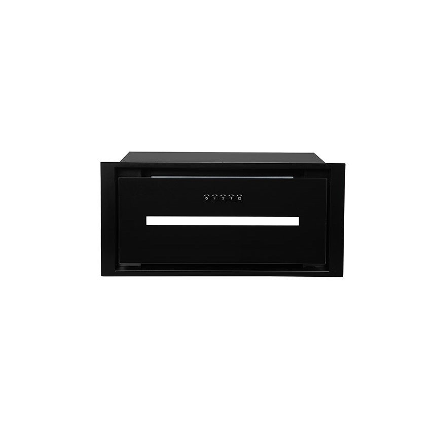 MAAN Helios 60 Push Button Undermounted Canopy 595 m3/h, Black – 2