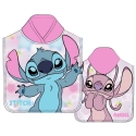 Disney Stitch & Angel microfleece poncho-pyyhe Disney Stitch & Angel microfleece poncho-pyyhe