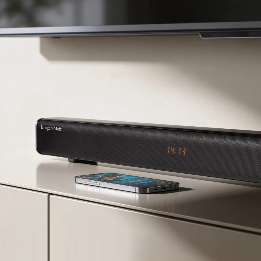 Kodus kino süsteem Kruger & Matz Soundbar „KrugerMatz Universe 2.1“ heli baar – 5