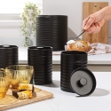 Russell Hobbs RH03270 Liniera 4-osainen pöytätasopaketti, Musta Russell Hobbs RH03270 Liniera 4-osainen pöytätasopaketti, Musta