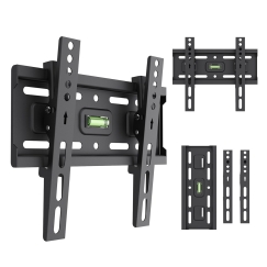 Maclean TV Mount / Bracket, max VESA 200x200, 13-43", up to 45 kg, black, tilt adjustment +2°–-10°, MC-189