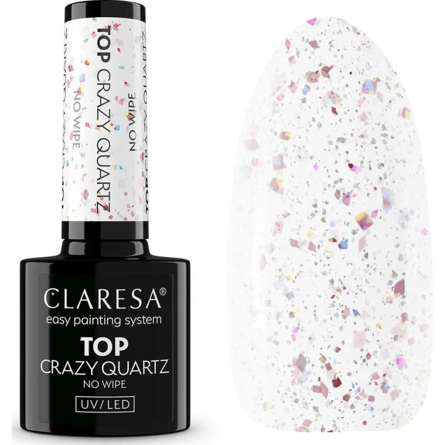 Claresa Top Crazy Quartz No Wipe, 5 g – 5