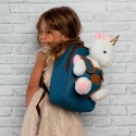 Perletti Tiara Unicorn backpack with plush toy 26cm Perletti Tiara Unicorn backpack with plush toy 26cm