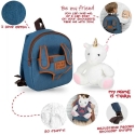 Perletti Tiara Unicorn backpack with plush toy 26cm Perletti Tiara Unicorn backpack with plush toy 26cm