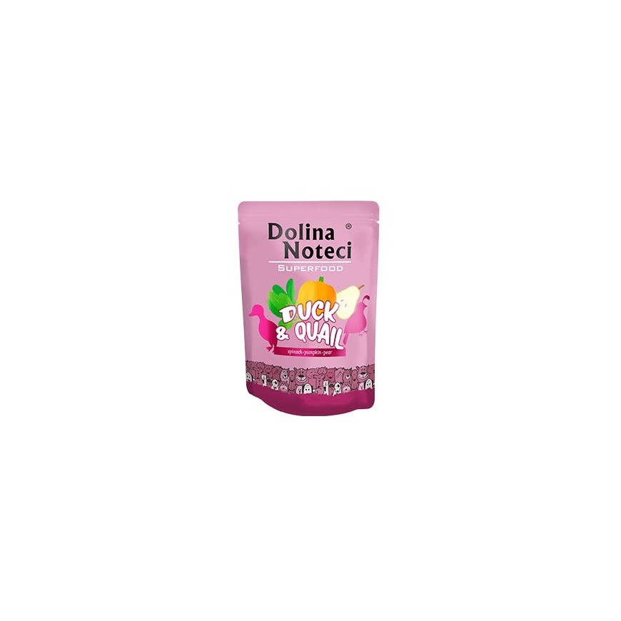 Dolina Noteci Superfood - Pīle un Vāvere - mitra suņu barība - 300 g