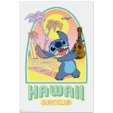 ERIK Disney Stitch Гавайи Клуб Серф плакат ERIK Disney Stitch Гавайи Клуб Серф плакат