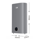 LIN LIFVD1SMGY 80L UNIVERSAL grey electric water heater with Wi-Fi