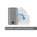 LIN LIFVD1SMGY 80L UNIVERSAL grey electric water heater with Wi-Fi
