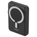 Savio POWERBANK BA-12 10000 mAh, musta, magnetiline Savio POWERBANK BA-12 10000 mAh, musta, magnetiline