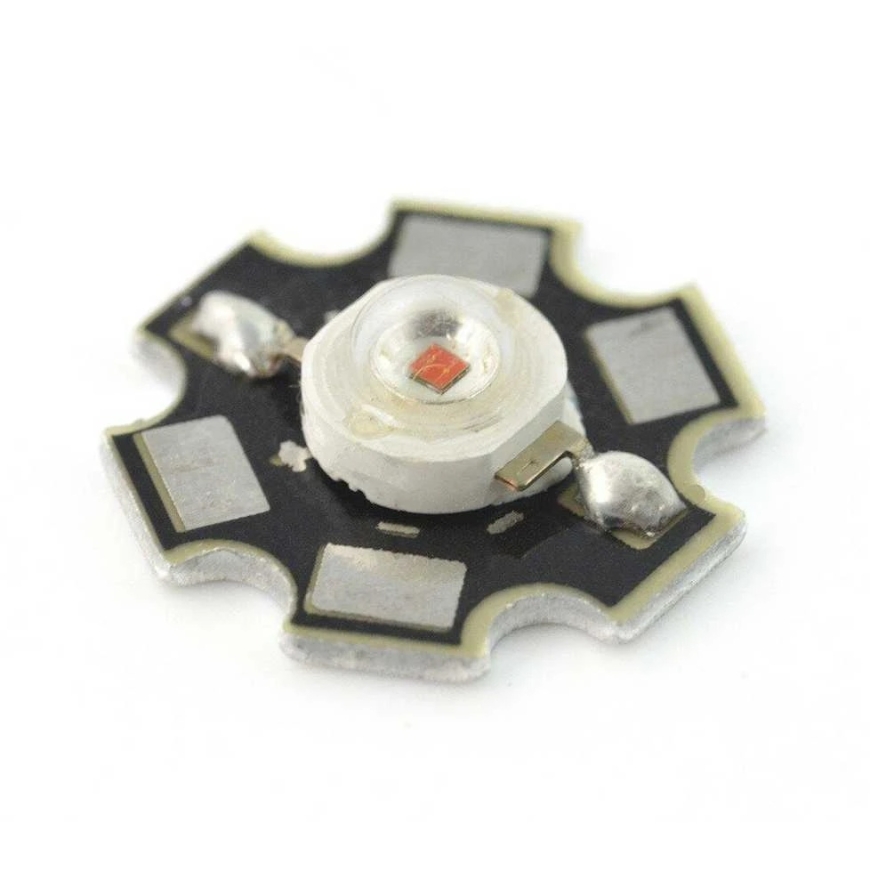 Oem 1W IR power LED star - infrared 940 nm with radiator