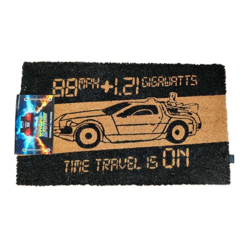 Sd Toys Back to the Future Time Machine doormat