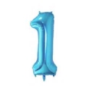 Riff Folio balloon 100cm Number 1 Glossy Blue Riff Folio balloon 100cm Number 1 Glossy Blue