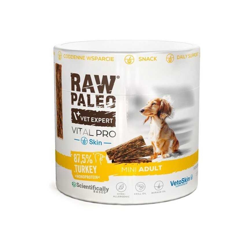 VETEXPERT VetExpert Raw Paleo Vital Pro naha ja karva kalkun mini 100 g