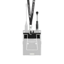 Sennheiser MKE Mini – miniatūrs omnidirekciju lavāla mikrofonus, melns Sennheiser MKE Mini – miniatūrs omnidirekciju lavāla mikrofonus, melns