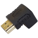 "PremiumCord" HDMI M/F adapter, 90° angle, backward "PremiumCord" HDMI M/F adapter, 90° angle, backward