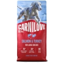 CARNILOVE Active Dog Adult Large Лосось и индейка - сухой корм для собак - 12кг