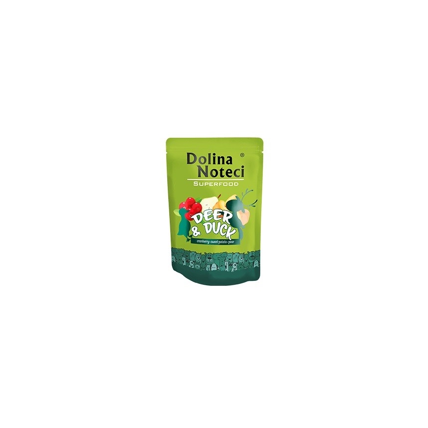 Dolina Noteci Superfood - Elnių ir Ančių - šlapias šunų maistas - 300 g