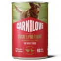 CARNILOVE Dog Duck & Pheasant - wet dog food - 400g CARNILOVE Dog Duck & Pheasant - wet dog food - 400g