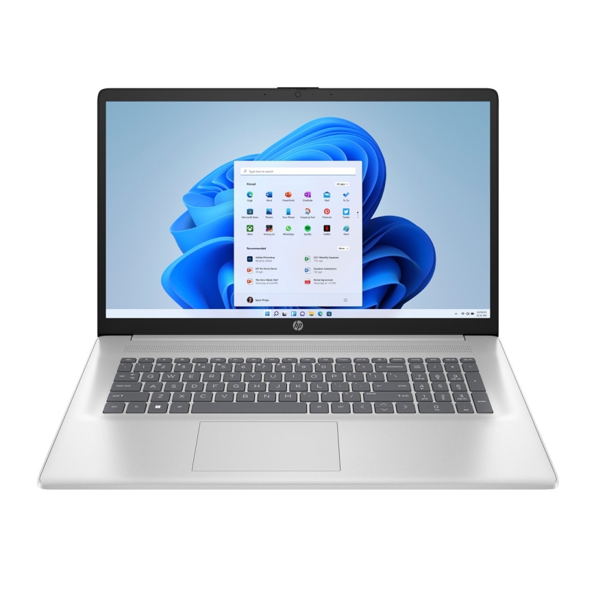 HP 17-cn4006nw Core 7 150U 17.3" FHD IPS 300nits AG 16GB DDR4 SSD 1TB Intel Graphics Cam 1080p 41Wh Win11 Loomulik Hõbe 2A