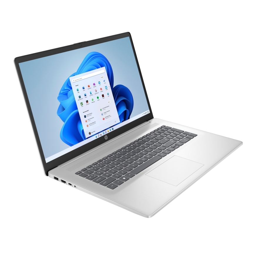 HP 17-cn4006nw Core 7 150U 17,3" FHD IPS 300nits AG 16GB DDR4 SSD 1TB Intel Graphics Cam 1080p 41Wh Win11 Luonnonhopea 2 vuotta – 2