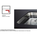 Franke BXX 210/110-16 kraanikauss ventiiliga
