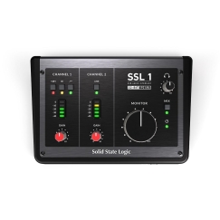 Solid State Logic SSL 1 - USB-C äänikortti, jossa on 2 tuloa ja 2 lähtöä