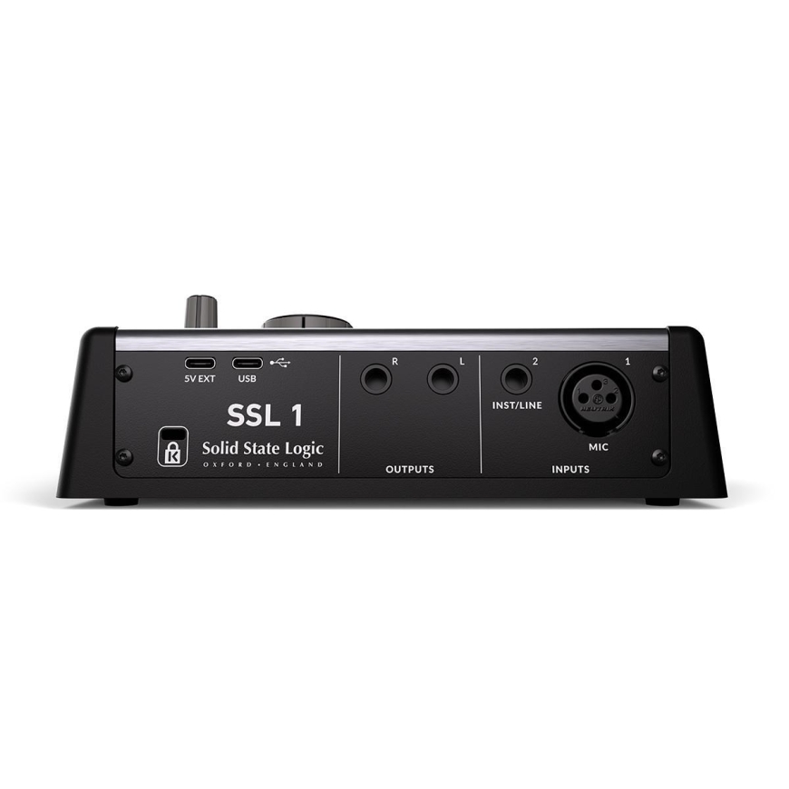 Solid State Logic SSL 1 - USB-C heliport, mille 2 sisendit ja 2 väljundit – 3