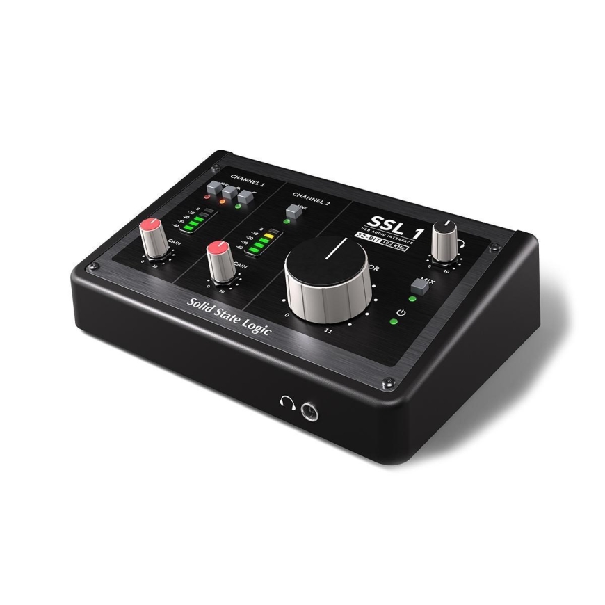 Solid State Logic SSL 1 - USB-C audio interfeiss ar 2 ieejām un 2 izejām – 5