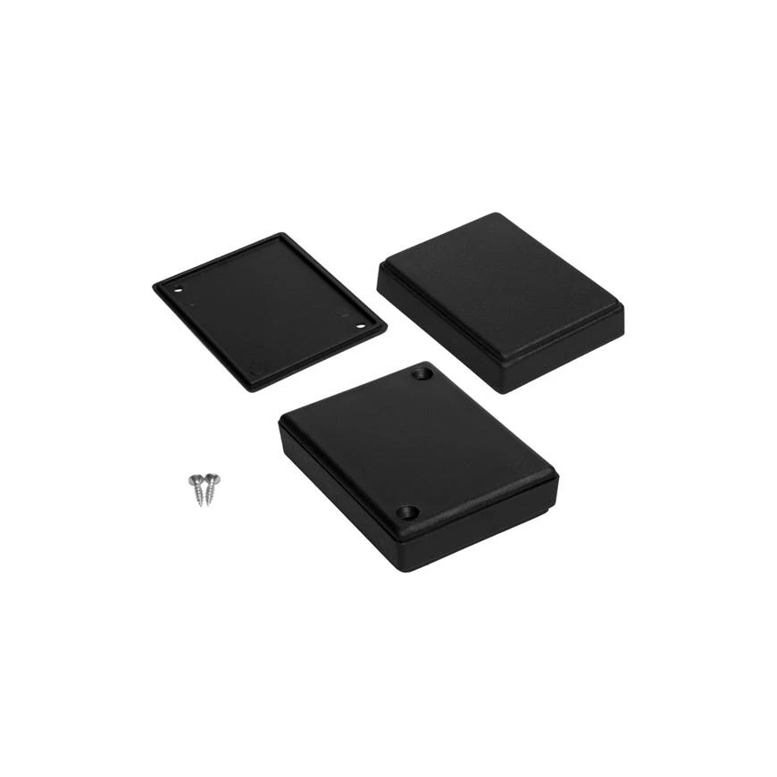 Plastmasas kaste Kradex Z71 melna 77x59x18mm