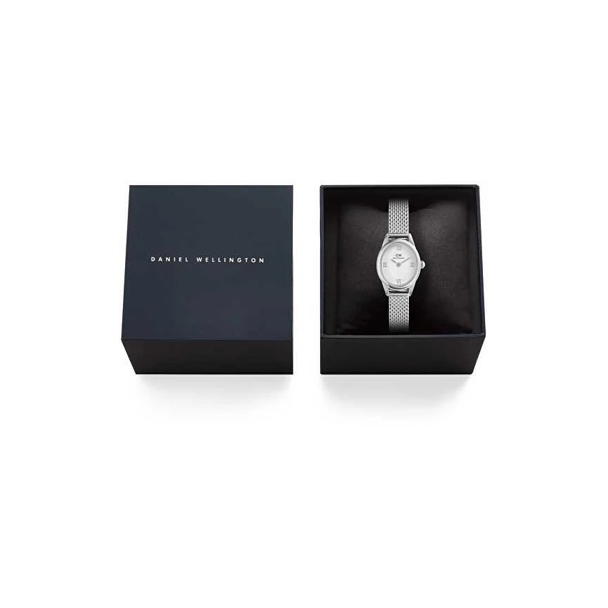 Daniel Wellington Ophelia Mini Mesh Kell Valge Hõbedane DW00100938 – 4