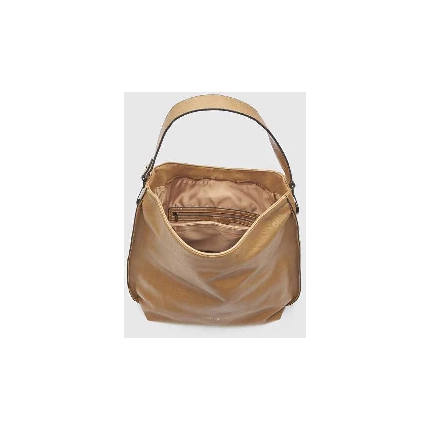 Verde Women's Hobo Handbag 16-8515 camel – 2