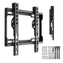 Maclean TV stiprinājums, maksimālais VESA 200x200, 13-43", līdz 45 kg, melns, tiltēšanas regulēšana 0°–8°, MC-186 Maclean TV stiprinājums, maksimālais VESA 200x200, 13-43", līdz 45 kg, melns, tiltēšanas regulēšana 0°–8°, MC-186