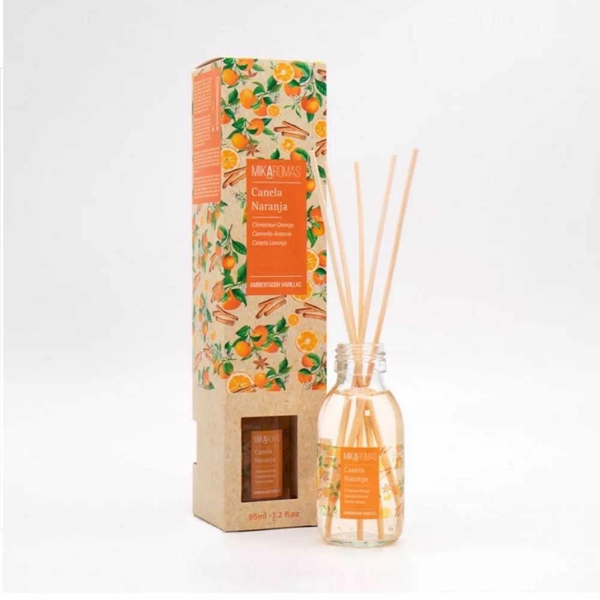 La Casa de los Aromas Mikaromas Kaneeli ja Apelsini Aroomipulgad 95ml