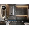 LIN LIFVD1SMGY 80L SMART Sähkökäyttöinen Vedenlämmittimet, Harmaa, WiFi