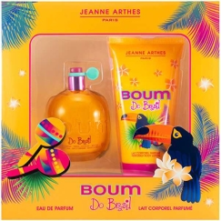 Jeanne Arthes Boum Do Brasil Gift Set EDP 100 ml and Losjonas kūnui 150 ml 100ml