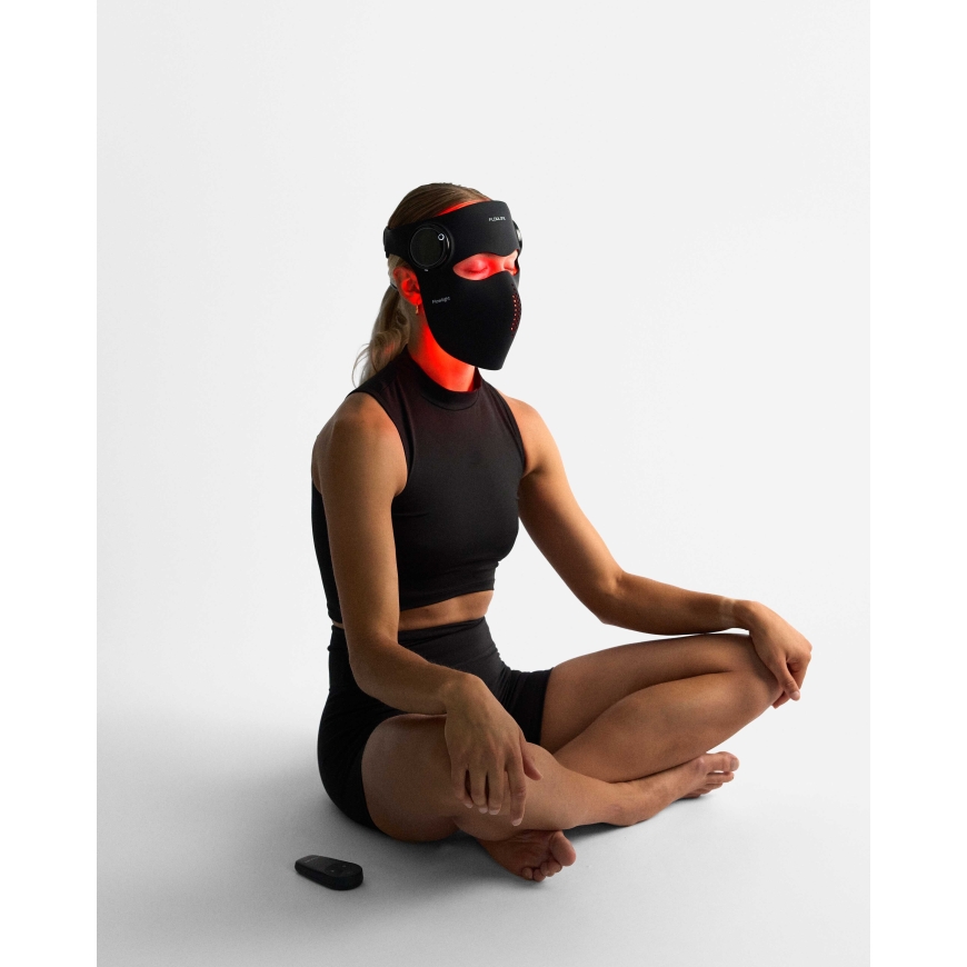 Flowlife Flowlight LED Mask Pro Two Waves пурпурная маска для лица – 4