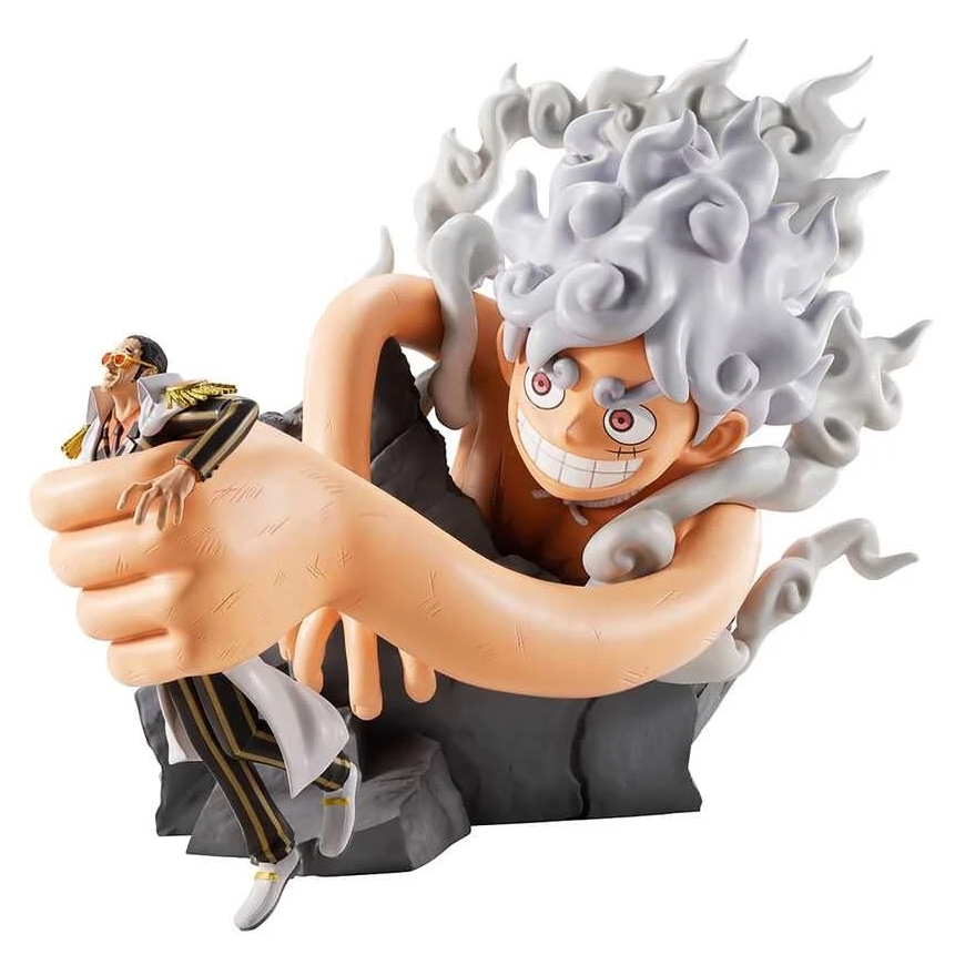 Banpresto One Piece Monkey D Luffy Gear 5 vs Borsalino Burst of Energy Ichibansho figure 22cm – 3