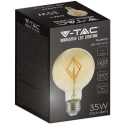 V-tac 4W LED fiilmentlamp, E27, G80, merevärv, 2200K V-tac 4W LED fiilmentlamp, E27, G80, merevärv, 2200K