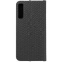 OEM LUNA Book Carbon ümbris Samsung Galaxy A7 2018 must