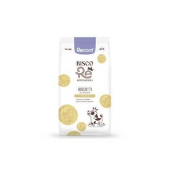 Record BiscoRe vanilla Discotti Dog Biscuits 400 g - papildbarība su