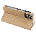 OEM LUNA Book Gold kest Samsung Galaxy S21 FE kuldne värv